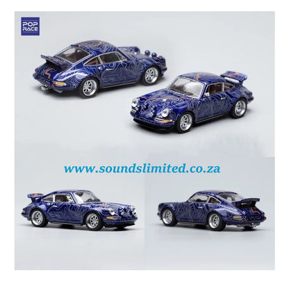 Pop Race Porsche Singer Mulholland Drive PR64-10 1/64