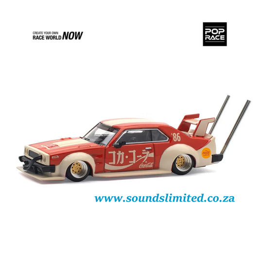 Pop Race Skyline GT-R V8 Drift "Hakosuka" Coca Cola Japan PR64-135