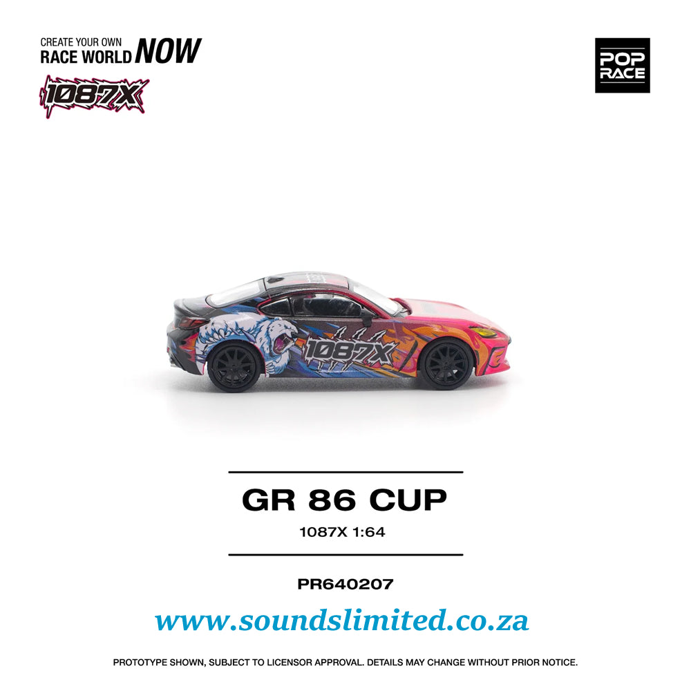 Pop Race Toyota 1087X GR86 CUP PR64-207