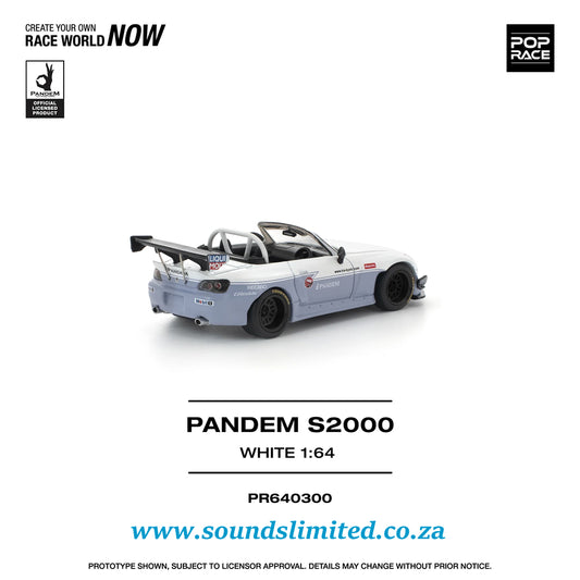 Poprace Honda PANDEM S2000 White New Tooling PR640300 