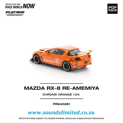 Poprace Mazda RX-8 RE-Amemiya Chrome Orange PR640281