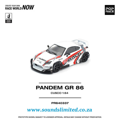 Poprace Pandem GR86 Cusco PR640337