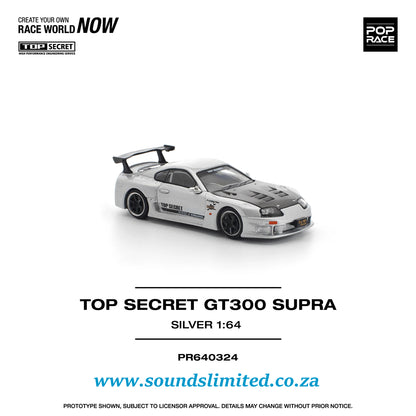 Poprace Top Secret GT300 Supra Silver PR640324 