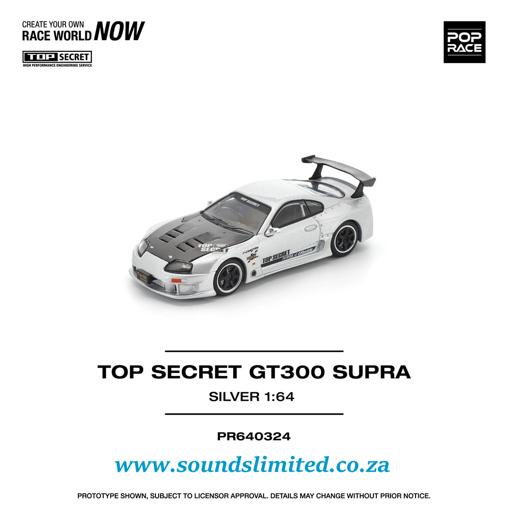 Poprace Top Secret GT300 Supra Silver PR640324 