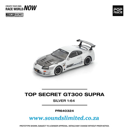 Poprace Top Secret GT300 Supra Silver PR640324 