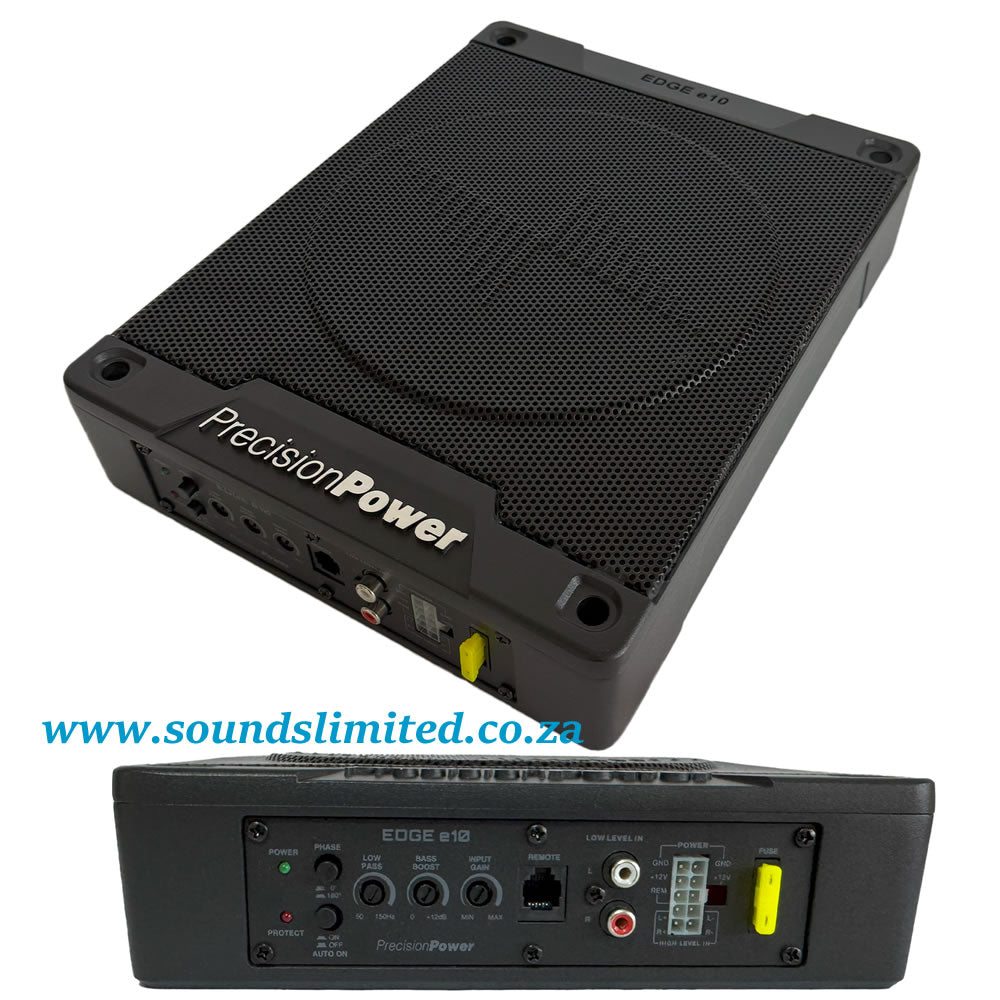 Precision Power EDGE-E10 900W Under Seat Active Subwoofer
