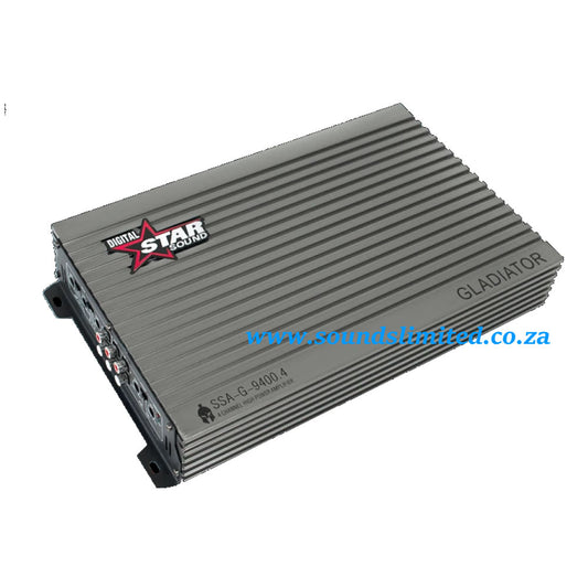 Starsound Gladiator SSA-G-9400.4 4ch Amplifier