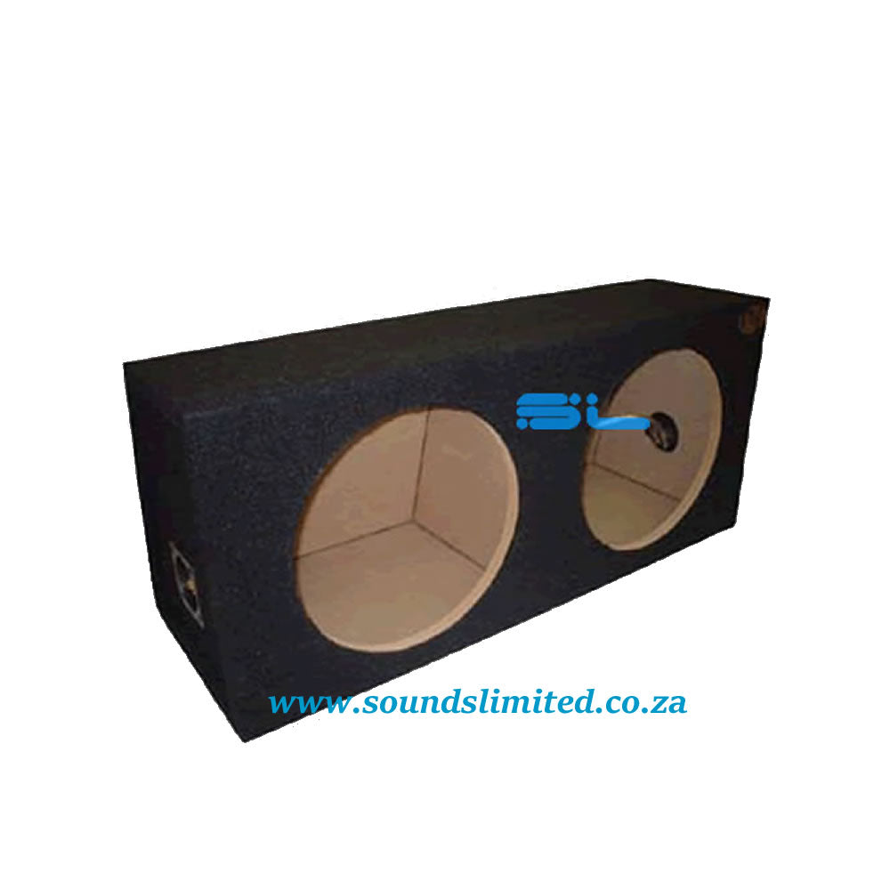 Dual 15" Sealed Sub Enclosure