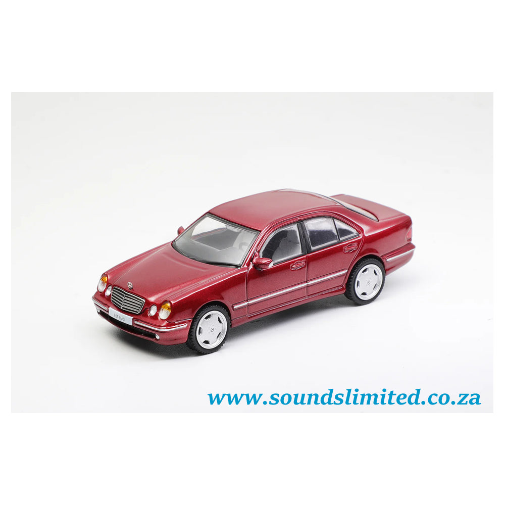 Shadow E55 Mercedes-Benz AMG W210 Red (Burgundy) #272 Diecast model car LL-043-272