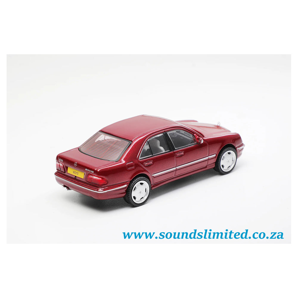 Shadow E55 Mercedes-Benz AMG W210 Red (Burgundy) #272 Diecast model car LL-043-272