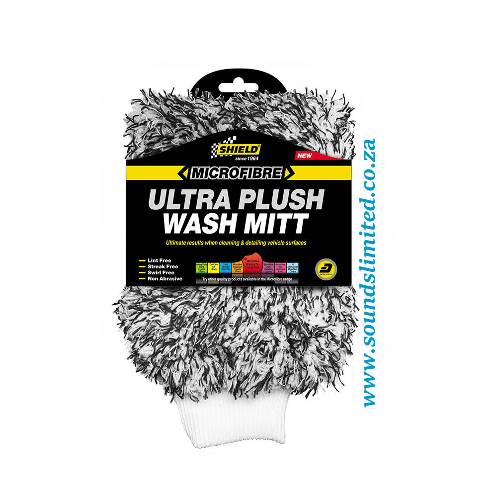 Shield Microfibre Ultra Plush Wash Mitt SH1650