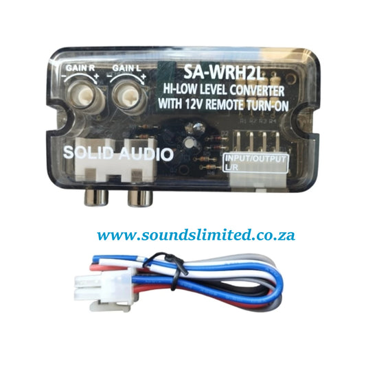 Solid Audio SA-WRH-2L Hi-Low Line Converter