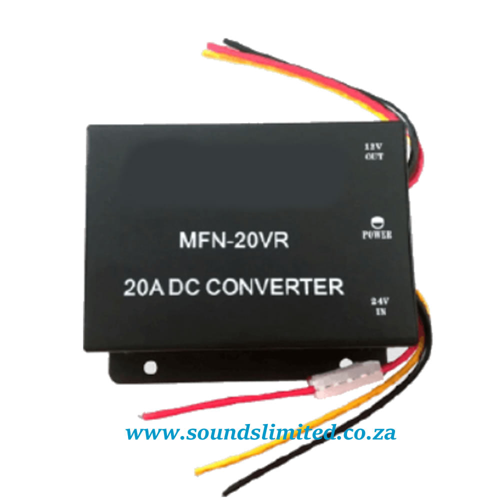 Sounds Limited MFN-20VR 24v – 12v DC Step Down Converter 20A
