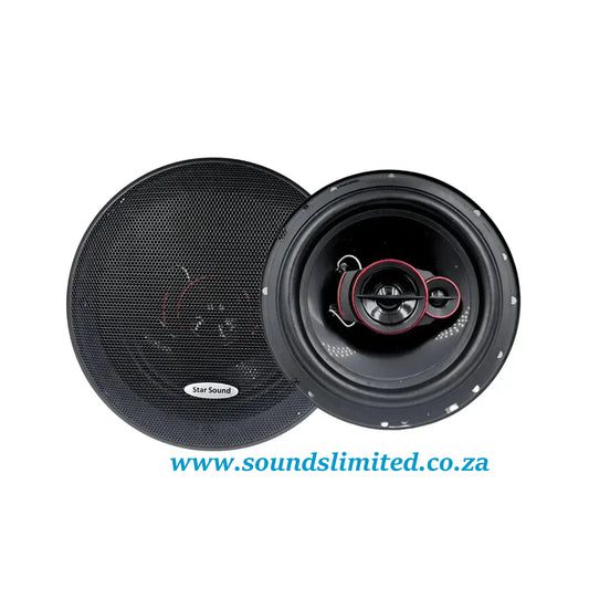 Star Sound SSS-6602 6.5 inch 3-Way Speakers 480W