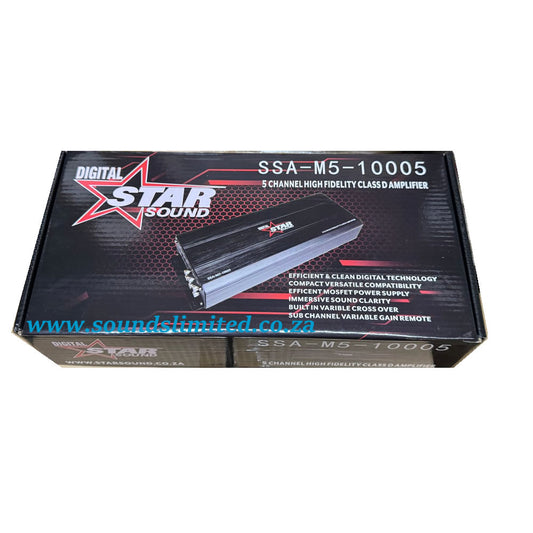 Starsound SSA-M5-10005 5ch High Fidelity Class D Amplifier