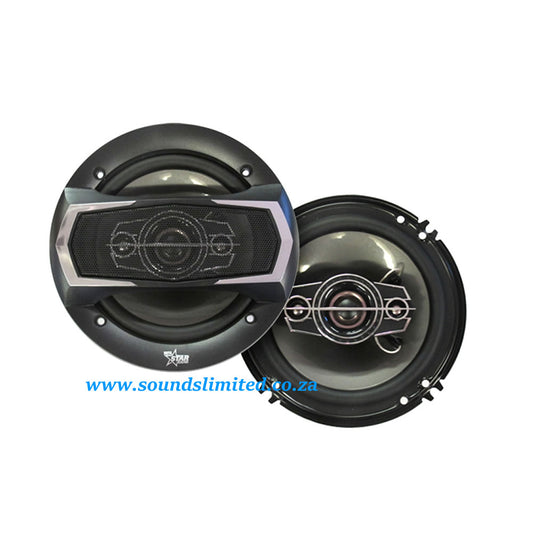 Starsound SSS-1604 300w 4-Way 6" Speakers