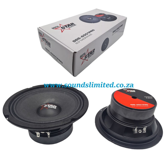 Starsound SSS-6501PRO 6.5″ Pro Series Midrange Speaker's