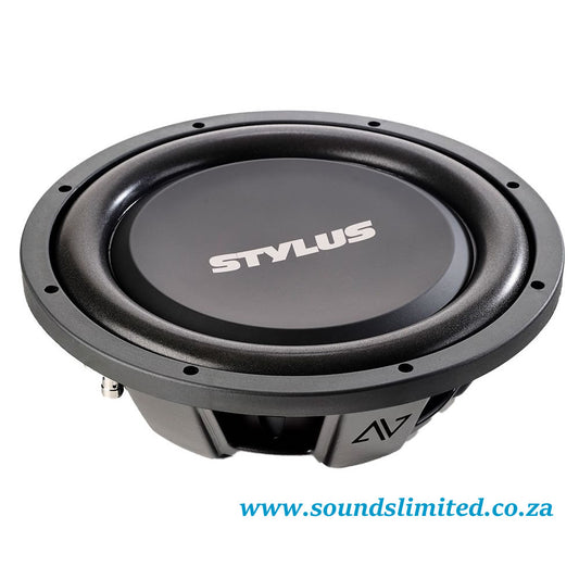 Stylus AV 12" DVC Dual 2 ohm Flat Subwoofer 6000W Peak STY-FLT121D2