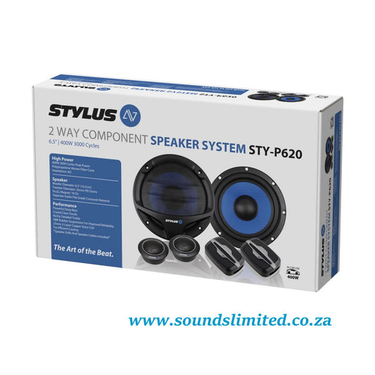 Stylus AV STY-P620 Component Door Mounted Round Car Speaker  (400 W)
