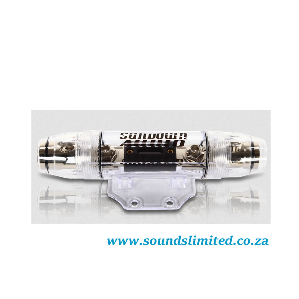 Sundown Audio SSF-1/0 AWG Water Resistant In-Line Fuse Holder