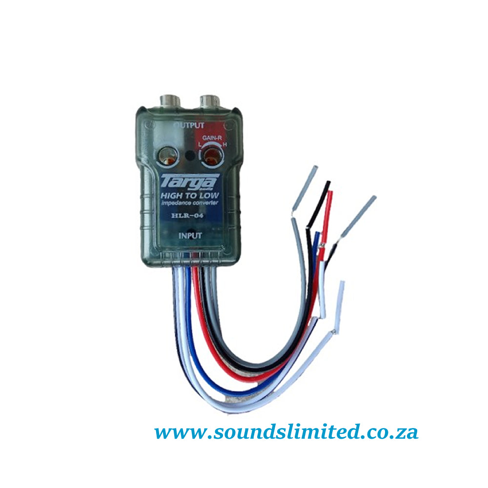 Targa HLR-04 Hi-Low 2 Channel Converter