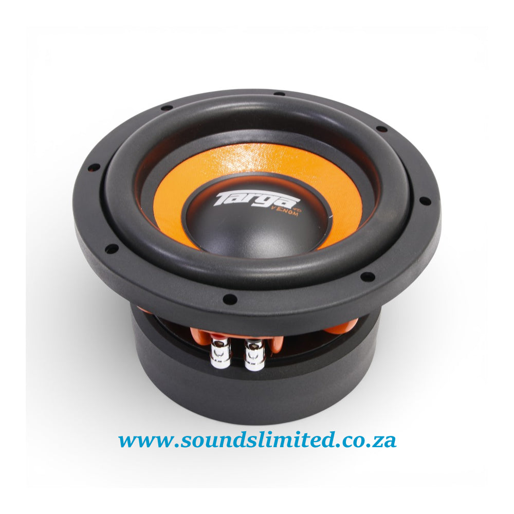Targa Venom 8-inch 25000 Watt Dual 4 Ohm Subwoofer TG-VM8040D