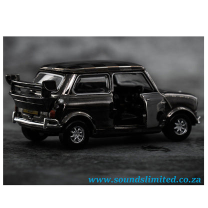 Tiny Mini Cooper with spoiler Black Chrome Thailand Special 2025 ATCTH64012