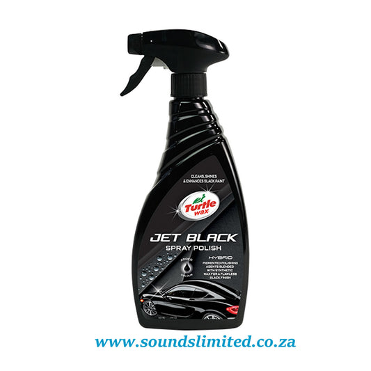 Turtle Wax – Hybrid Jet Black Spray Polish (500ml) 53140