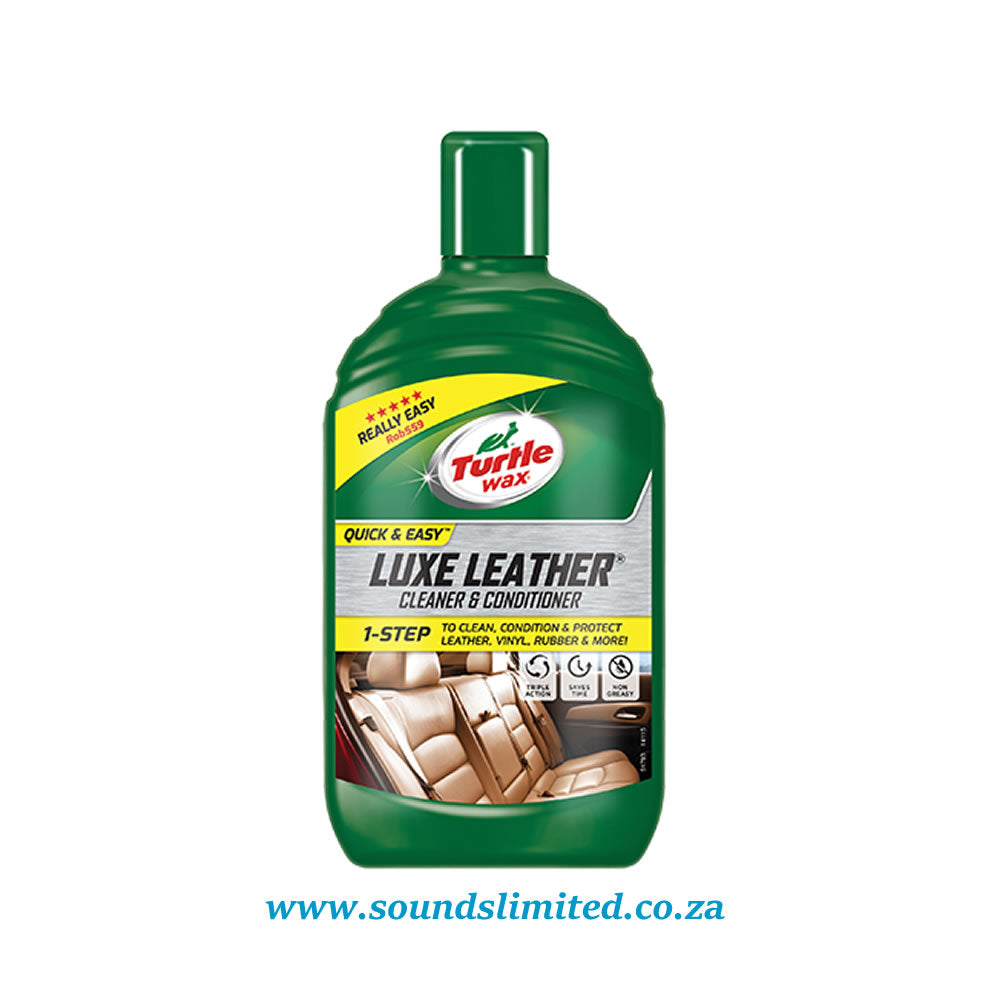 Turtle Wax – Luxe Leather Cleaner & Conditioner 500ml 7631