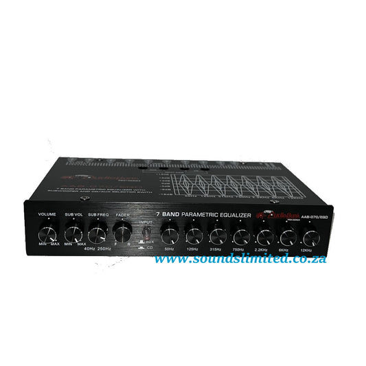 Audiobank AAB-7EQ 7 Band Parametric Equalizer