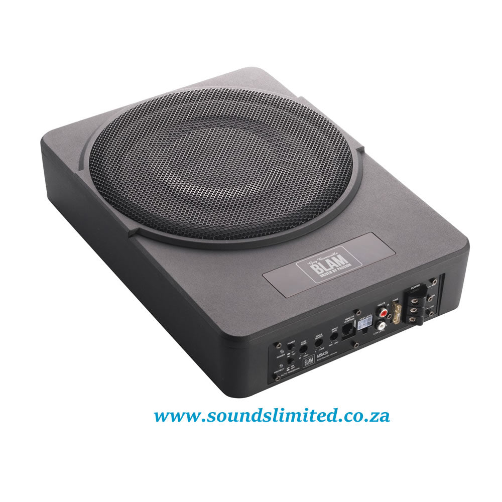 Blam MSA 25 Amplified 25cm (10") subwoofer
