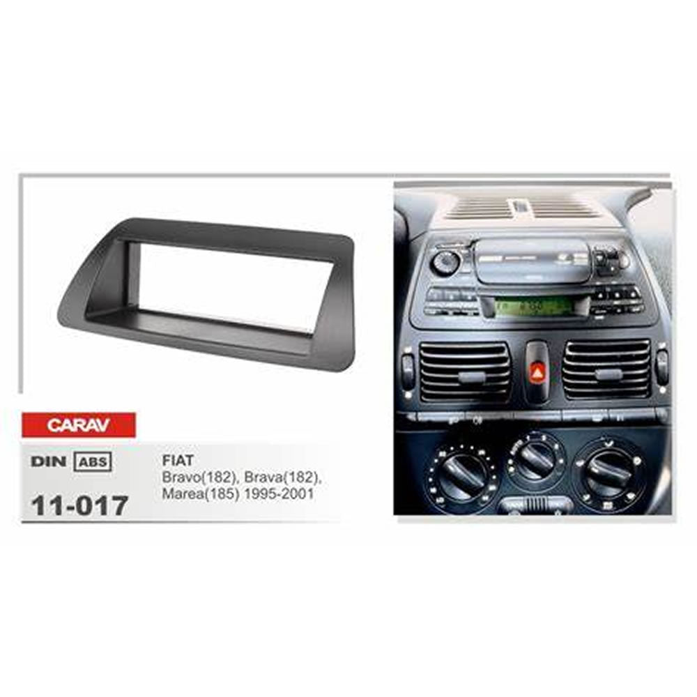 Carav 11-017 Fiat Bravo, Marea In-Dash Car audio installation kit (Radio Trim)