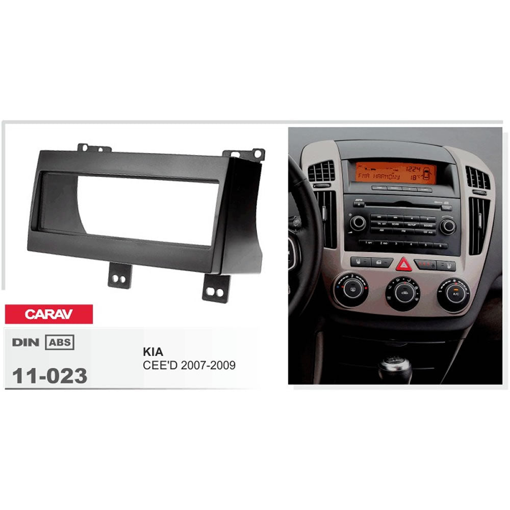 Carav 11-023 Kia CEE'D In Dash Car Radio Trimplate