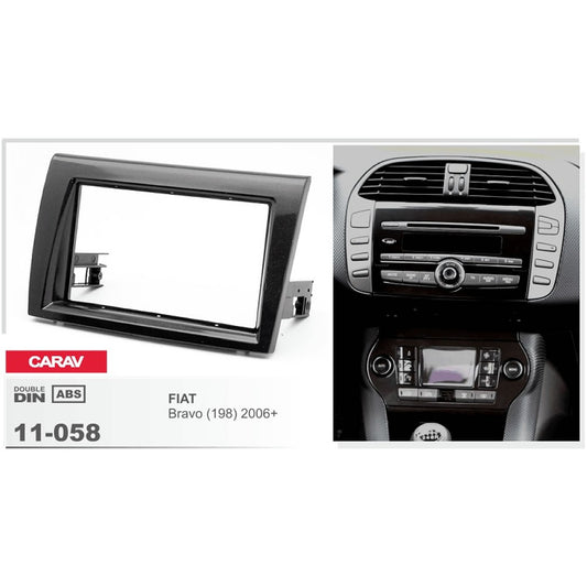 Carav 11-058 FIAT Bravo In-Dash Car audio installation kit (Radio Trim)