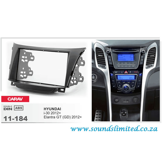 Carav 11-184 Hyundai i-30, Elantra In Dash Car Radio Trimplate