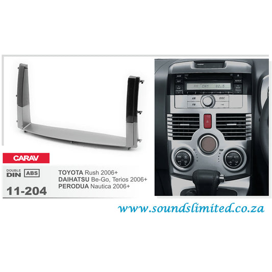 Carav 11-204 Toyota, Daihatsu In-Dash Car audio installation kit (Radio Trim)