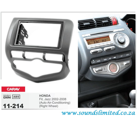 Carav 11-214 Honda Fit, Jazz, City In Dash Car Radio Trimplate
