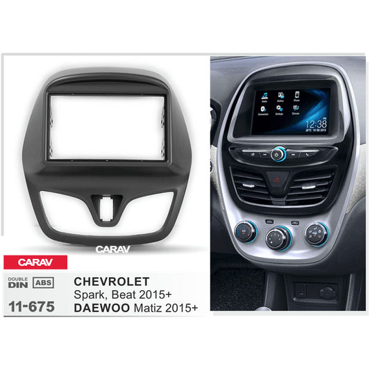 Carav 11-675 Chev Spark, Daewoo Matiz Radio Installation Kit