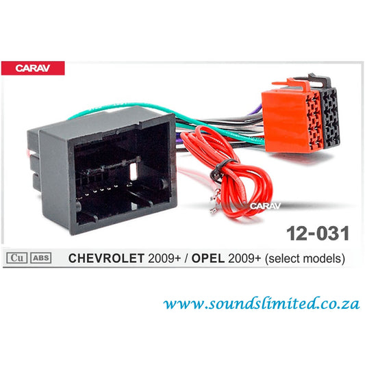 Carav 12-031 Opel, Chev ISO Harness for Car Audio Installation