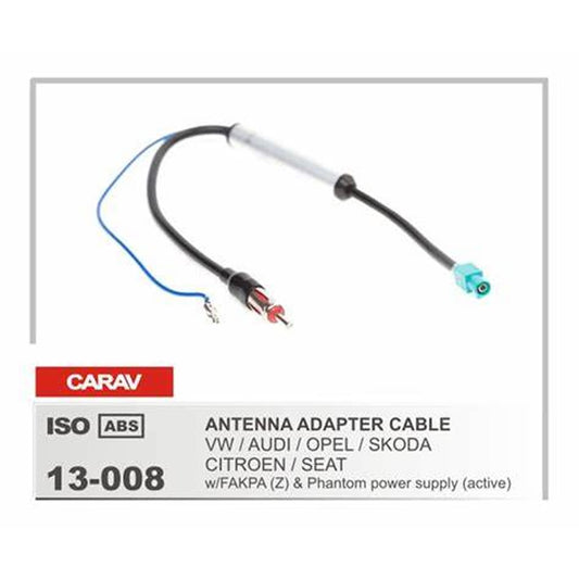 Carav 13-008 Merc, Bm, VW, Kia, Opel Antenna Adapter for Car Audio Installation
