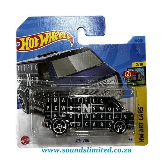 Hot Wheels 2023 70s Van HW Art Cars 2/10 HKK16