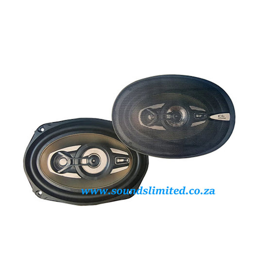IcePower IPS-6944 - 4 Way 450W 6x9 Speakers