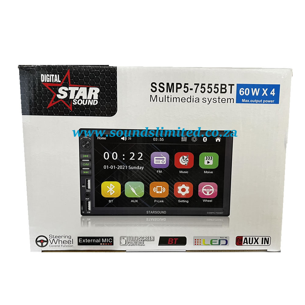 Starsound SSMP5-7555BT Multimedia System