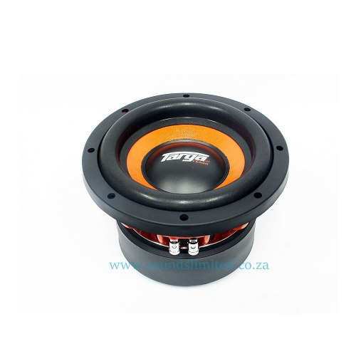 Targa Venom Series 8" 6000w Subwoofer Dual 2 ohm